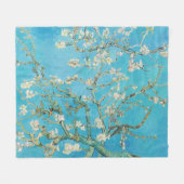 Couverture Polaire Vincent van Gogh - Fleur d'amandes (Devant (Horizontal))