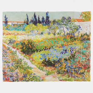 Couverture Polaire Vincent van Gogh - Jardin à Arles