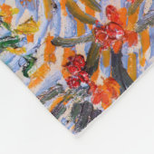 Couverture Polaire Vincent van Gogh - Jardin à Arles (Coin)