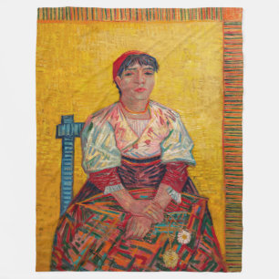 Couverture Polaire Vincent Van Gogh - La femme italienne
