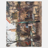 Couverture Polaire Vincent Van Gogh - La Guinguette sur Montmartre (Devant)