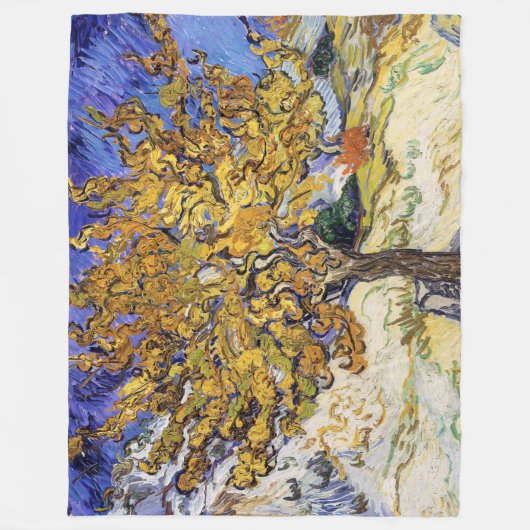 Couverture Polaire Vincent van Gogh - Le Mulberry Tree (Devant)