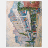 Couverture Polaire Vincent van Gogh - Le Restaurant de la Sirene (Devant)