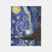 Couverture Polaire Vincent Van Gogh - Le Starry Night Fine Art (Devant)