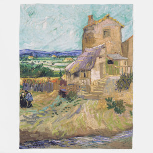 Couverture Polaire Vincent van Gogh - Le Vieux Moulin