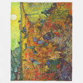 Couverture Polaire Vincent van Gogh - Le vignoble rouge (Devant)