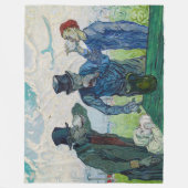 Couverture Polaire Vincent van Gogh - Les buveurs, après Daumier (Devant)