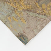 Couverture Polaire Vincent van Gogh - Maison Jaune / Rue (Coin)