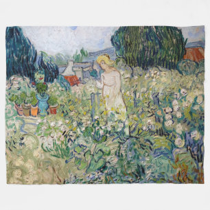 Couverture Polaire Vincent van Gogh - Miss Gachet dans son jardin