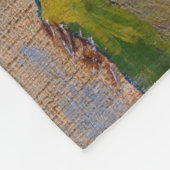 Couverture Polaire Vincent van Gogh - Papillons et papillons (Coin)