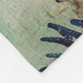 Couverture Polaire Vincent van Gogh - Paysage Lune avec couple (Coin)