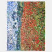 Couverture Polaire Vincent van Gogh - Poppy Field (Devant)