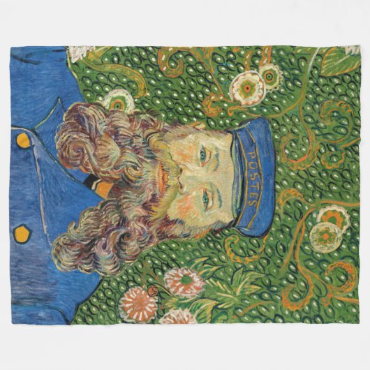 Couverture Polaire Vincent Van Gogh - Postman Joseph Roulin (Devant (Horizontal))