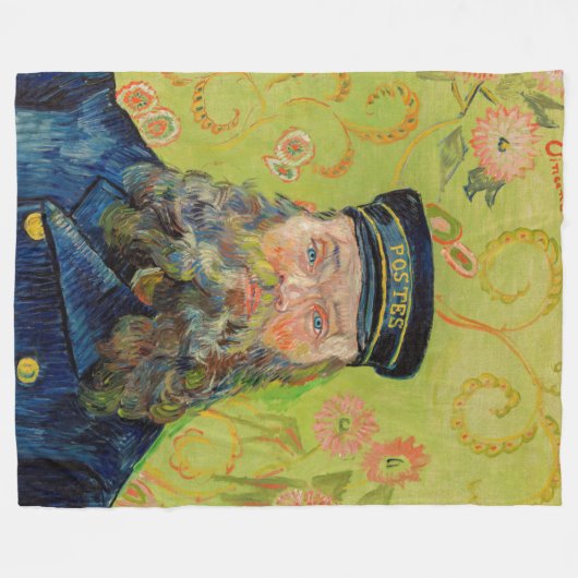 Couverture Polaire Vincent Van Gogh - Postman Joseph Roulin (Devant (Horizontal))