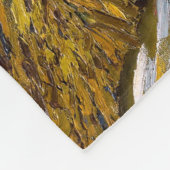 Couverture Polaire Vincent van Gogh - Route avec Cypress et Star (Coin)