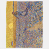 Couverture Polaire Vincent van Gogh - Sower avec réglage Sun (Devant)
