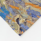 Couverture Polaire Vincent van Gogh - Sower avec réglage Sun (Coin)