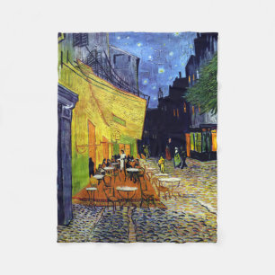 Couverture Polaire Vincent Willem van Gogh - Café Terrasse en soiré