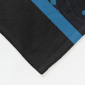 Couverture Polaire Vins Roses bleus 1 (Coin)