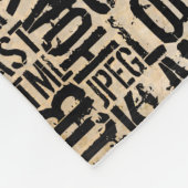 Couverture Polaire vintage (Coin)