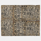 Couverture Polaire vintage (Devant (Horizontal))