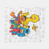 Couverture Polaire Vintage 123, rue Sésame (Devant (Horizontal))