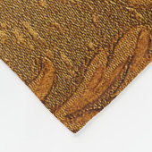 Couverture Polaire Vintage Abstrait : Arrière - plan élégant. (Coin)