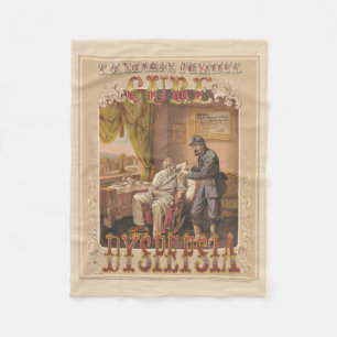 Couverture Polaire Vintage Ad T.M. Affaiblit Un Traitement Positif Po