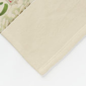 Couverture Polaire Vintage Christmas Bells Vintage Floece Blanche (Coin)