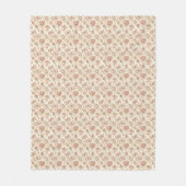 Couverture Polaire Vintage Cupid Love Pattern (Devant)