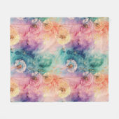 Couverture Polaire Vintage Dandelion Abstract Pattern (5) (Devant (Horizontal))
