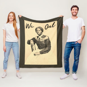 Couverture Polaire Vintage Harriet Tubman