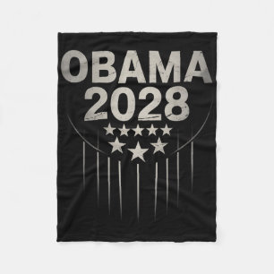 Couverture Polaire Vintage Obama 2028 Un drôle d'élection politique p
