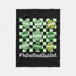 Couverture Polaire Vintage One Lucky Instructif Istant St Patrick