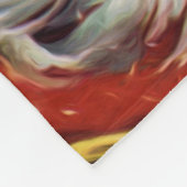 Couverture Polaire Vintage Santa Face 1 (Coin)