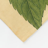 Couverture Polaire Vintage Sunflower on Weathered Paper (Coin)