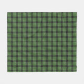 Couverture Polaire Vintage Vert Noël vacances plaid Cadeau (Devant (Horizontal))