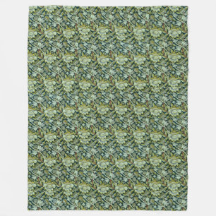 Couverture Polaire Vintage William Morris Floral Wey Motif