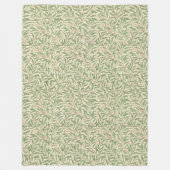 Couverture Polaire Vintage William Morris Willow Bough (Devant)