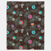 Couverture Polaire Vinyl PopArt (Devant)