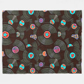 Couverture Polaire Vinyl PopArt (Devant (Horizontal))