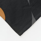 Couverture Polaire Vinyle géométrique : Arrière - plan simple sans fi (Coin)