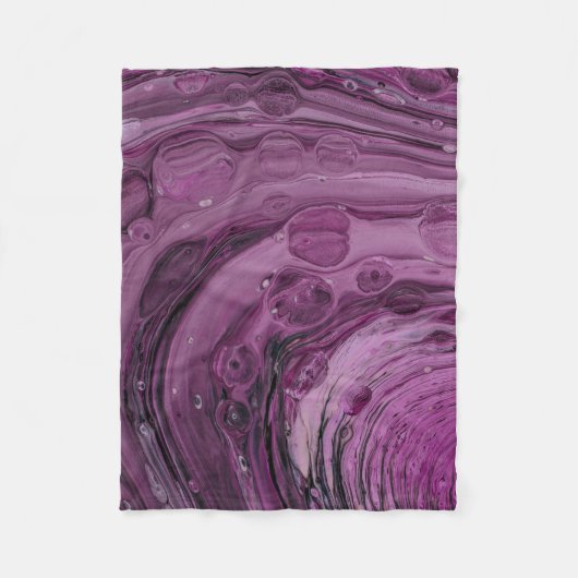 Couverture Polaire Violet (Devant)