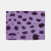 Couverture Polaire Violet-Bleu tacheté (Devant (Horizontal))