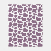 Couverture Polaire Violet Cow (Devant)