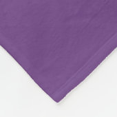Couverture Polaire Violet en cascade, bleu, Turquoise, blanc Abstrait (Coin)
