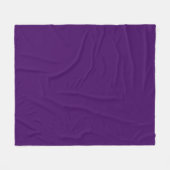Couverture Polaire Violet foncé et violet foncé (Devant (Horizontal))