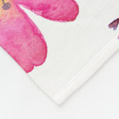 Couverture Polaire Violet rose (Coin)