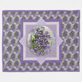 Couverture Polaire violettes dans un bocal de lune (Devant (Horizontal))