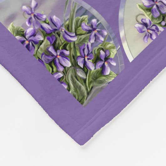 Couverture Polaire violettes dans un bocal de lune (Coin)